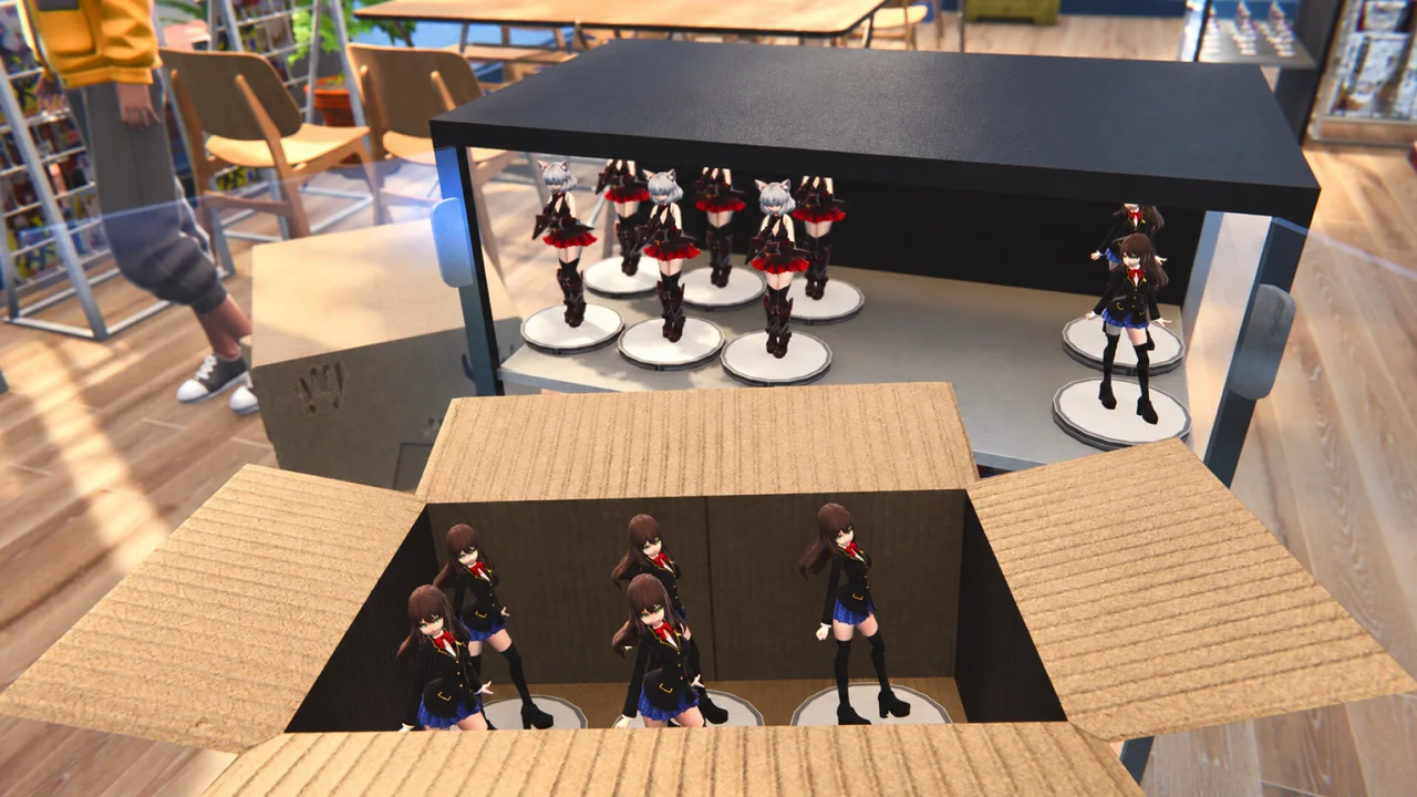 Anime Shop Simulator official Steam screenshot — in-game shop management