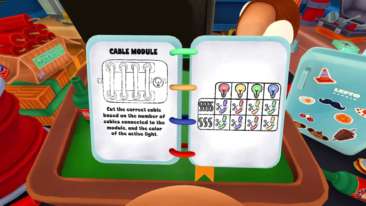 BOMBANANA! official screenshot from the Steam store page showing a bomb module close-up