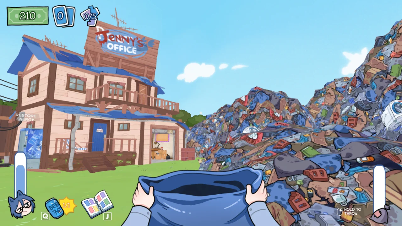 KOTAMON gameplay: a row of collected trading cards (Kotámons) being organized in the collection screen