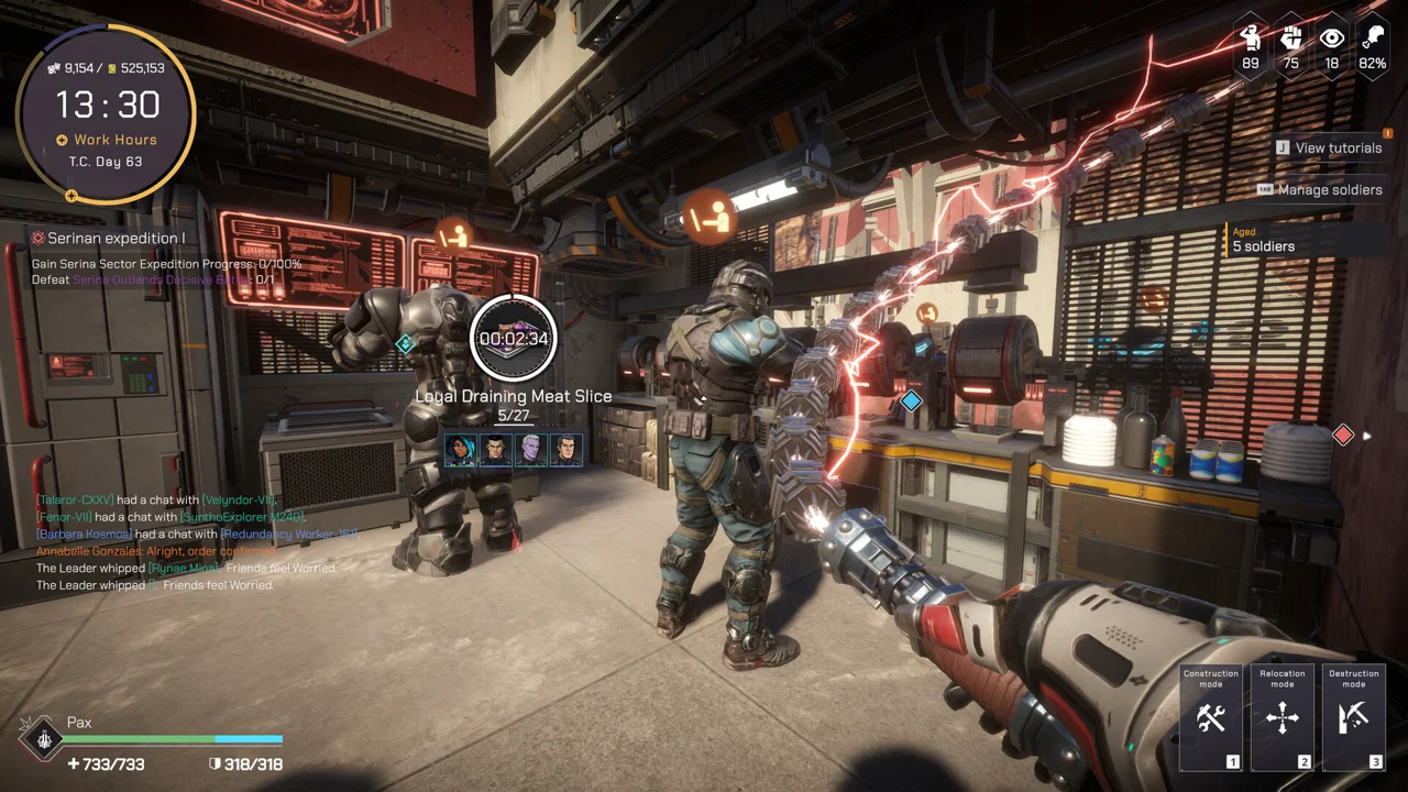 Pax Autocratica gameplay: FPS combat on a hostile planet with soldiers, cover and gunfire